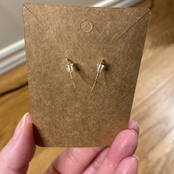 Rainbows on  Cloud Dangly Earrings Homemade - Picture 4 of 6